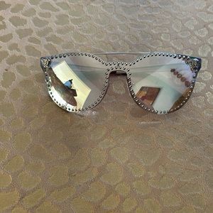 Versace purple mirror sunglasses(price is firm)